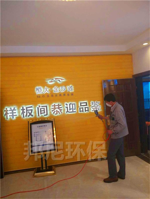 恒大金沙灘空氣治理現(xiàn)場
